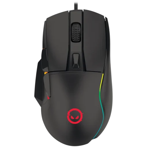 Геймърска мишка LORGAR Jetter 357 gaming mouse Optical Gaming Mouse with 6 programmable buttons Pixart ATG4090 sensor DP