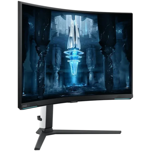 Монитор Monitor LED Samsung Curved LS32BG850NPXEN 32", VA, 16:9, UHD, 3840x2160@240Hz, 1,000,000 : 1, 178/178, 1ms, 350cd/m2, 2xHDMI, 1xDP, 2xUSB 3.0, VESA, Tilt, Swivel, Pivot, Height Adjust - Image 14