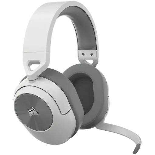 Геймърски слушалки Corsair HS55 Wireless Headset, White - Image 12