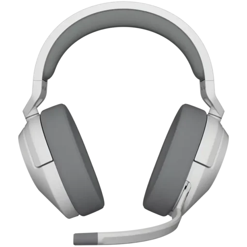 Геймърски слушалки Corsair HS55 Wireless Headset, White - Image 13