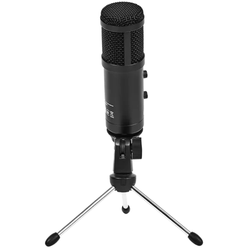 Геймърски микрофон LORGAR Soner 313, Gaming Microphone, USB condenser microphone with Volume Knob & Echo Knob, Frequency Response: 80 Hz—17 kHz, including 1x Microphone, 1 x 2.5M USB Cable, 1 x Tripod Stand, dimensions: Ø47.4*158.2*48.1mm, weight: 24 - Image 12