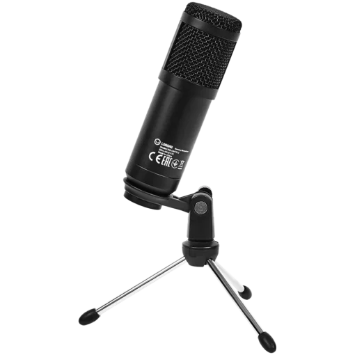 Геймърски микрофон LORGAR Soner 313, Gaming Microphone, USB condenser microphone with Volume Knob & Echo Knob, Frequency Response: 80 Hz—17 kHz, including 1x Microphone, 1 x 2.5M USB Cable, 1 x Tripod Stand, dimensions: Ø47.4*158.2*48.1mm, weight: 24 - Image 14