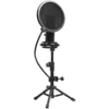 Геймърски микрофон LORGAR Voicer 721 Gaming Microphone Black USB condenser microphone with tripod stand and pop filter i