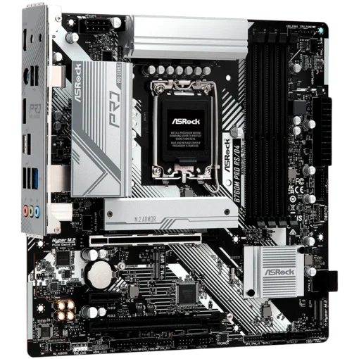 Дънна платка ASROCK MB Desktop B760M Pro RS (S1700 4x DDR5 1x PCIe 5.0 x16 1x PCIe 3.0 x16 1x PCIe 3.0 x1 3x Hyper M.2 P