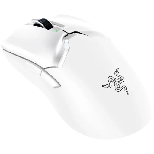 Геймърска мишка Razer DeathAdder V3 Pro - White Edition, Ergonomic Wireless Gaming Mouse, Speedflex Charging Cable USB Type C, 30000DPI, Optical Mouse Switches Gen-3, 63 g, Focus Pro 30K Optical Sensor - Image 10