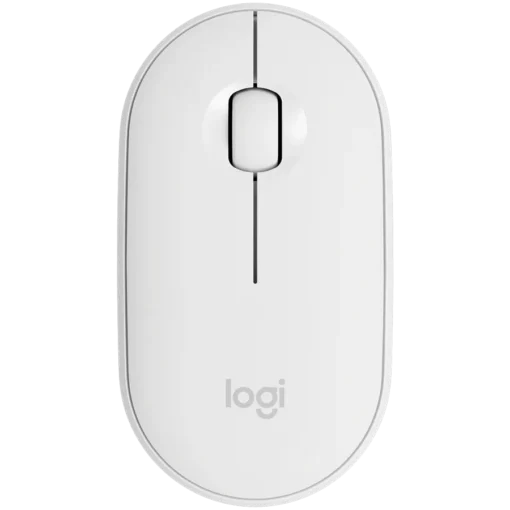 Безжична мишка LOGITECH M350S Pebble 2 Bluetooth Mouse - TONAL WHITE - DONGLELESS