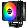 Охладител за процесор Охладител Windpower 964 RGB EN46478 Black Anodized 90mm RGB PWM Fan Single Rainbow LED Mode Reinfo