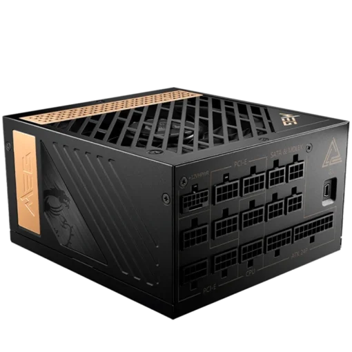 Захранване за компютър MSI MEG Ai1300P PCIE5, 1300W, 80 Plus Platinum, ATX Form Factor, 100~240 Vac Input Voltage, 50Hz ~ 60Hz Input Frequency, 120 mm Fan, 160 x 150 x 86mm, Active PFC, OCP, OVP, OPP, OTP, SCP, UVP, ATX, 2xEPS, 9XPCi-E, 16xSATA, 4xMO - Image 6