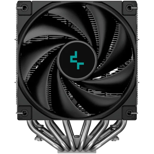 Охладител за процесор Охладител DeepCool AK620, CPU Air Cooler, 2x120mm PWM Fan, TDP 260W, 6 Heatpipes, LGA2066/2011-v3/2011/1700/1200/115x, AMD AM5/AM4, 129x138x160 mm(LxWxH), 3Y, R-AK620-BKNNMT-G - Image 10