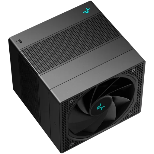 Охладител за процесор Охладител DeepCool ASSASSIN IV, CPU Air Cooler, 1x120mm + 1x140mm FDB Fans, Fan Speed Switch, TDP 280W, 7 Heatpipes, LGA2066/2011-v3/2011/1700/1200/115x, AMD AM5/AM4, 144x147x164 mm(LxWxH), 6Y, R-ASN4-BKNNMT-G - Image 10