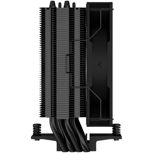 Охладител за процесор Охладител DeepCool AG400 BK ARGB, CPU Air Cooler, 1x120mm ARGB PWM Fan, TDP 220W, 4 Heatpipes, Black, LGA1700/1200/115x, AMD AM5/AM4, 125x92x150 mm(LxWxH), 2Y, R-AG400-BKANMC-G-2 - Image 11