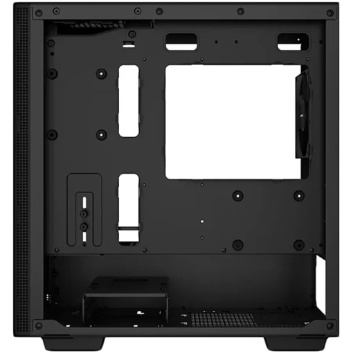 Кутия за компютър DeepCool CH370, Mid Tower, Mini-ITX/Micro-ATX, 2xUSB3.0, 1xAudio, 1x120mm Pre-Installed Black Fan, Tempered Glass, Mesh Panel, Black, R-CH370-BKNAM1-G-1 - Image 10