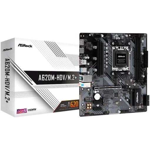 Дънна платка ASROCK MB A620 AM5 2 x DDR5 1 x HDMI 1 x DisplayPort 2 x M.2 4 x SATA3 Micro