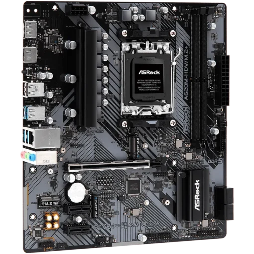 Дънна платка ASROCK MB A620 AM5 2 x DDR5 1 x HDMI 1 x DisplayPort 2 x M.2 4 x SATA3 Micro ATX - Image 7