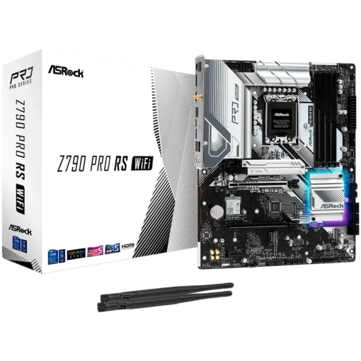 Дънна платка ASROCK MB Z790 LGA1700 4 x DDR5 1 x HDMI 1 x DisplayPort 3 x M.2 8 x SATA3