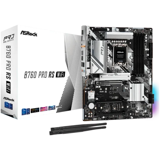 Дънна платка ASROCK MB B760 LGA1700 4 x DDR5 1 x HDMI 1 x DisplayPort 2 x M.2 4 x SATA3