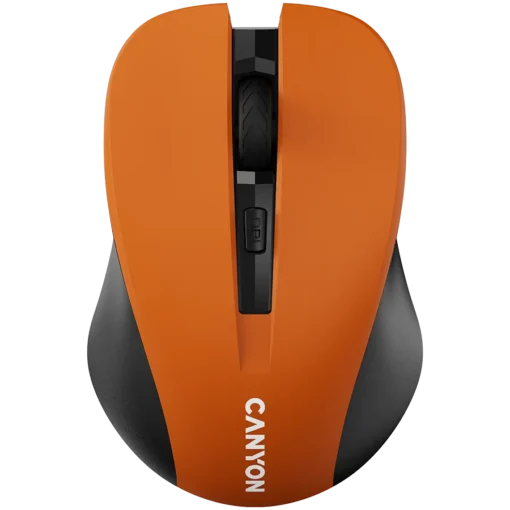 Безжична мишка CANYON mouse MW-1 Wireless Orange