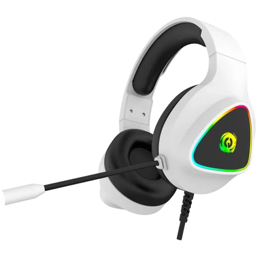 Геймърски слушалки CANYON headset Shadder GH-6 White