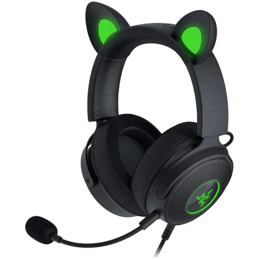 Геймърски слушалки Razer Kraken Kitty V2 Pro Gaming Wired Headset Razer Chroma RGB Stream Reactive Lighting Docked Mode