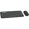 Клавиатура LOGITECH Pebble 2 for MAC Bluetooth Keyboard Combo - TONAL GRAPHITE - US INTL