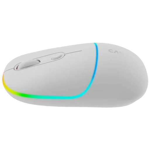 Безжична мишка CANYON mouse MW-22 2in1 BT/ Wireless Snow White - Image 4