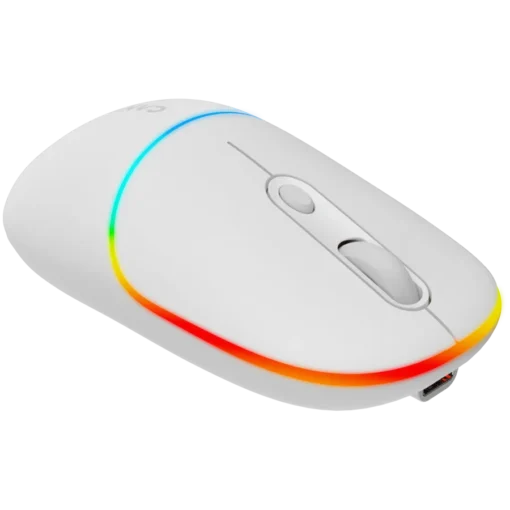 Безжична мишка CANYON mouse MW-22 2in1 BT/ Wireless Snow White - Image 5