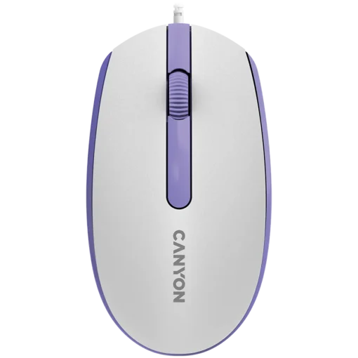 Мишка за компютър CANYON mouse M-10 Wired Dark grey