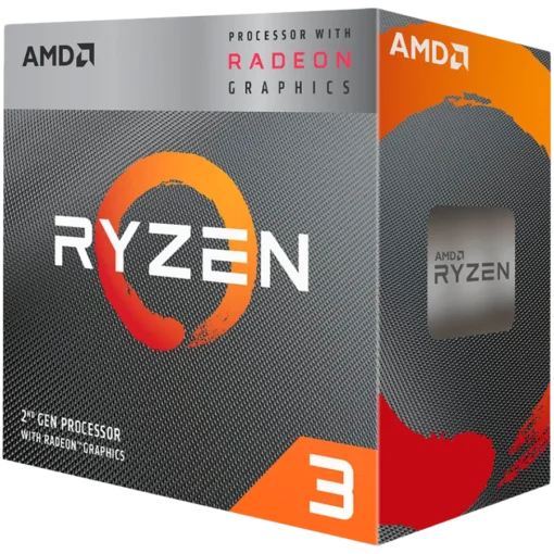 Процесор AMD CPU Desktop Ryzen 3 4C/4T 3200G (4.0GHz6MB65WAM4) box RX Vega 8 Graphics with Wraith Stealth