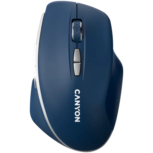 Безжична мишка CANYON mouse MW-21 BlueLED 7buttons Wireless Blue