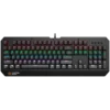 Геймърска клавиатура CANYON keyboard Hazard GK-6 RGB US Wired Black