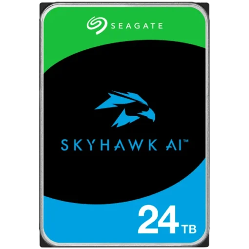 Хард диск SEAGATE HDD SkyHawk AI (3.5"/24TB/SATA 6Gb/s/7200rpm)