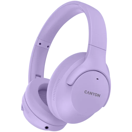 Bluetooth слушалки CANYON headset OnRiff 10 ANC Purple