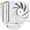 Охладител за процесор Охладител DeepCool AG620 Digital WH CPU Air Cooler White 2x120mm ARGB PWM Fan TDP 260W 6 Heatpipes