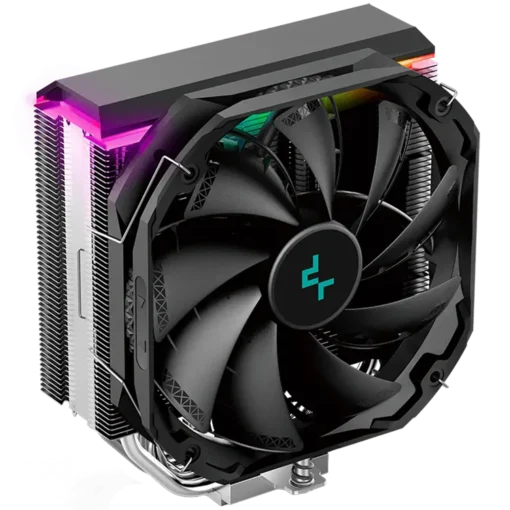 Охладител за процесор Охладител DeepCool AS500 CPU Air Cooler 1x140mm FK120 PWM FDB Fan Addressable RGB LED Intel LGA206