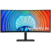 Монитор Monitor LED Samsung LS34C652UAUXEN HRM S65UC 34" UWQHD Curved 1000R 21:9 (3440x1440) VA 100Hz 350 cd/㎡ 3000:1 HD