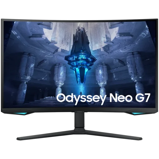 Монитор Monitor LED Samsung LS32BG750NPXEN Odyssey G75NB 32" UHD Curved 1000R 16:9 (3840x2160) VA 165Hz 350 cd/㎡ 1m:1 Q