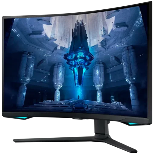 Монитор Monitor LED Samsung LS32BG750NPXEN Odyssey G75NB, 32" UHD Curved 1000R 16:9 (3840x2160) VA 165Hz, 350 cd/㎡, 1m:1, Q HDR 2000, 1ms (GTG), 178/178, FreeSync PP, 1xDP 2xHDMI, 2xUSB 3.0 , 3.5 Jack, Tilt/Pivot/Swivel/HeightAdj (120mm), VESA 100x10 - Image 8