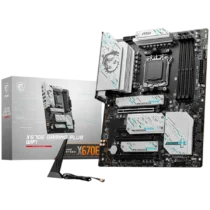 Дънна платка MSI X670E GAMING PLUS WIFI ATX Socket AM5 AMD x670 4 x DDR5 UDIMM Dual Channel up to 7800+(OC)MHz 1x PCIe 4