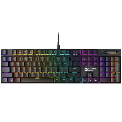 Геймърска клавиатура CANYON keyboard Cometstrike GK-55 EN Wired