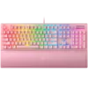 Геймърска клавиатура BlackWidow V3 (Green Switch) - US Layout - Quartz (pink) Tactile and Clicky Full size Razer Chroma™