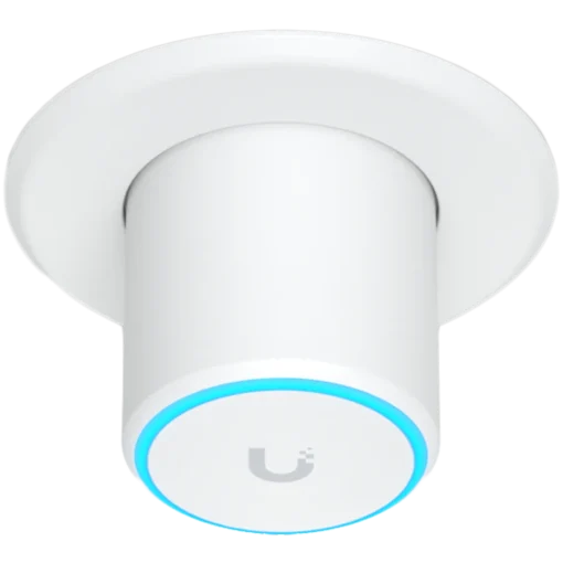 Точка за достъп UBIQUITI U6 Mesh, WiFi 6, 6 spatial streams, 140 m² (1,500 ft²) coverage, 300+ connected devices, Powered using PoE, GbE uplink, Versatile tabletop, wall, and pole mounting, Weatherproof (outdoor exposed). - Image 8