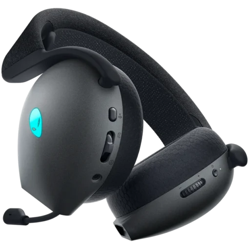 Геймърски слушалки Alienware Wired Gaming Headset - AW520H (Dark Side of the Moon) - Image 8