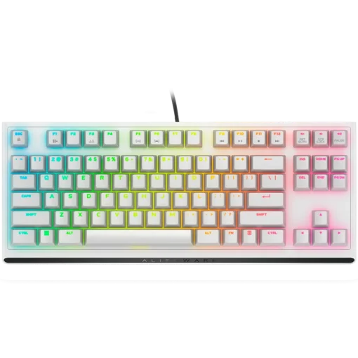 Геймърска клавиатура Alienware Tenkeyless Gaming Keyboard - AW420K (Lunar Light)