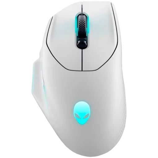 Геймърска мишка Alienware Wireless Gaming Mouse - AW620M (Lunar Light)