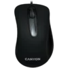 Мишка за компютър CANYON mouse CM-2 Wired Black