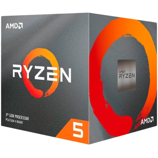 Процесор AMD CPU Desktop Ryzen 5 6C/12T 3600 (4.2GHz36MB65WAM4) with Wraith Spire Cooler