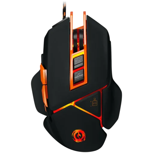 Геймърска мишка CANYON Optical gaming mouse adjustable DPI setting 800/1000/1200/1600/2400/3200/4800/6400 LED backlight