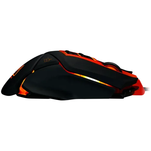 Геймърска мишка CANYON Optical gaming mouse, adjustable DPI setting 800/1000/1200/1600/2400/3200/4800/6400, LED backlight, moveable weight slot and retractable top cover for comfortable usage - Image 4