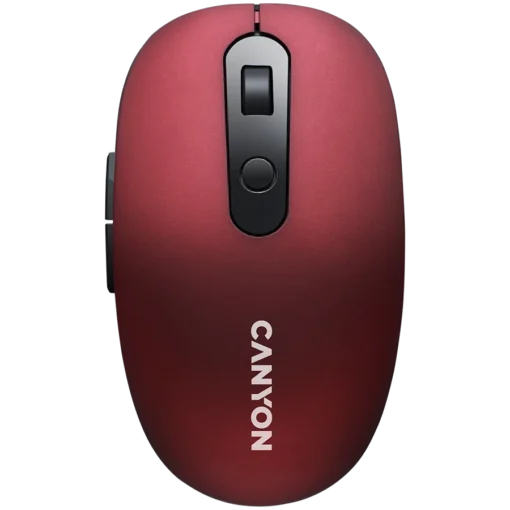 Безжична мишка CANYON mouse MW-9 Dual-mode Wireless Red