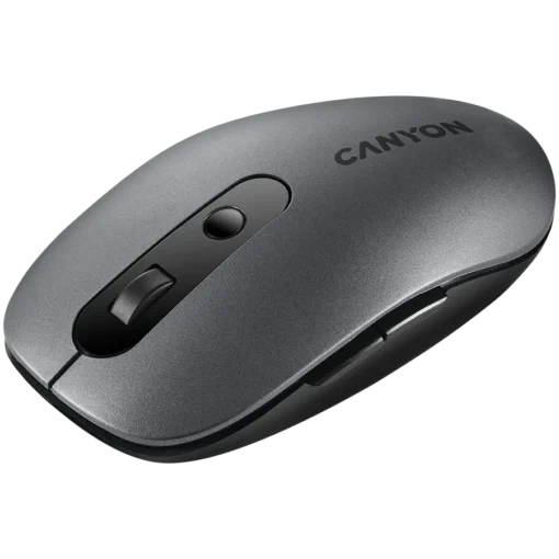 Безжична мишка CANYON mouse MW-9 Dual-mode Wireless Grey - Image 2